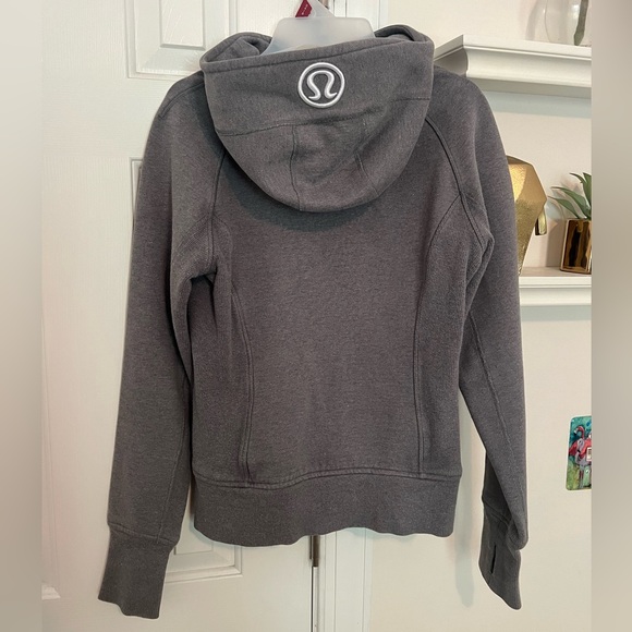 Lululemon Grey Scuba Hoodie Sparkle - Picture 3 of 8